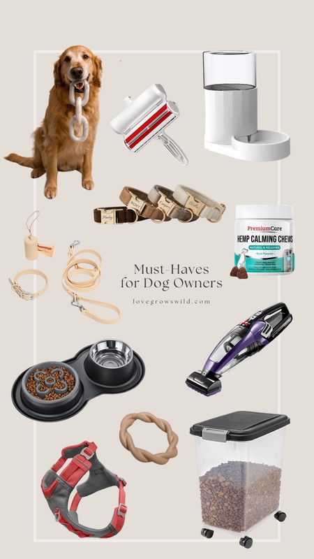 Must-have items for every dog owner! #dog #pet

#LTKhome