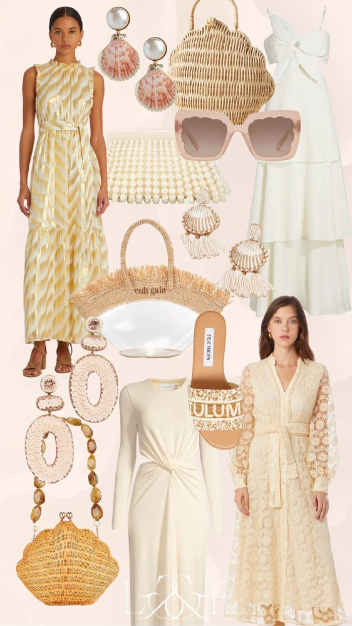 Resort wear. Travel style. Women’s outfit ideas. Summer style. Gold dresses. Gold style. 

#LTKstyletip #LTKunder100 #LTKsalealert