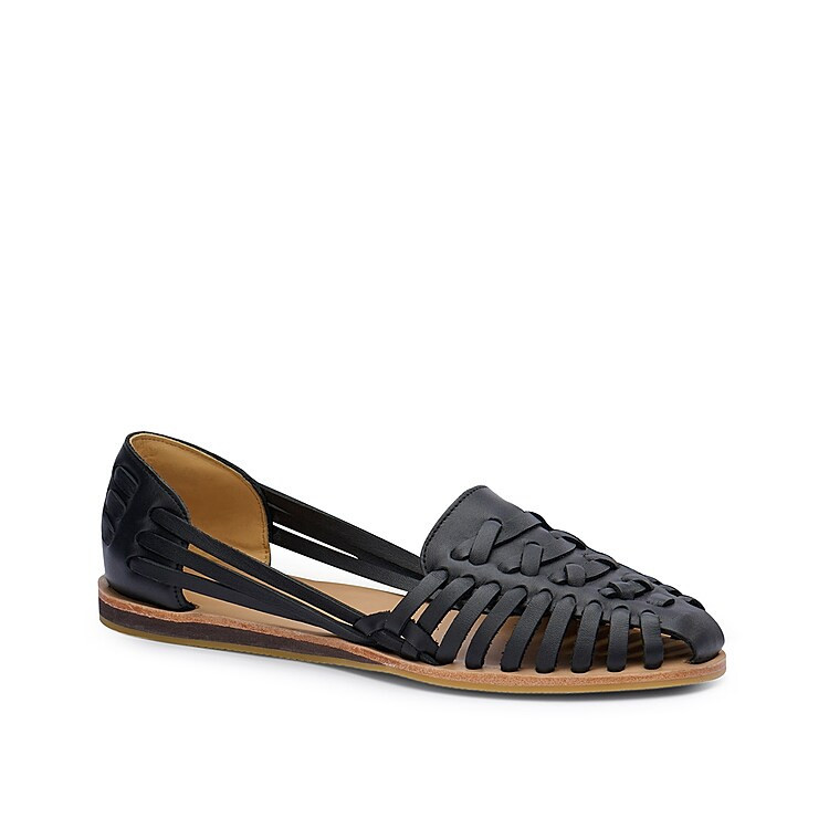 NISOLO Huarache Sandal | Women's | Black | Size 6.5 | Sandals | DSW