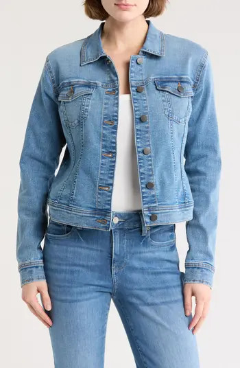 Caslon® Classic Denim Jacket | Nordstromrack | Nordstrom Rack