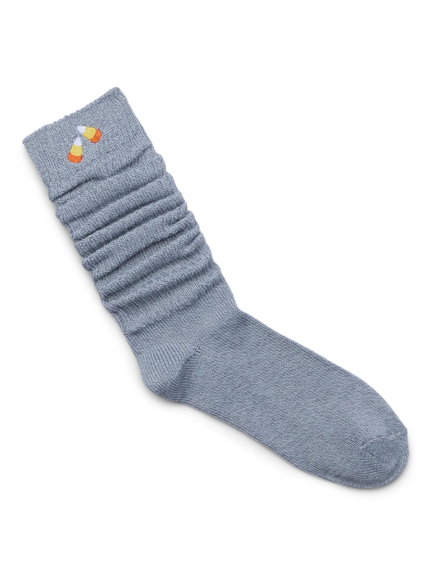Women’s Halloween Candy Corn Slouch Socks from Way to Celebrate, Size 4-10 | Walmart (US)