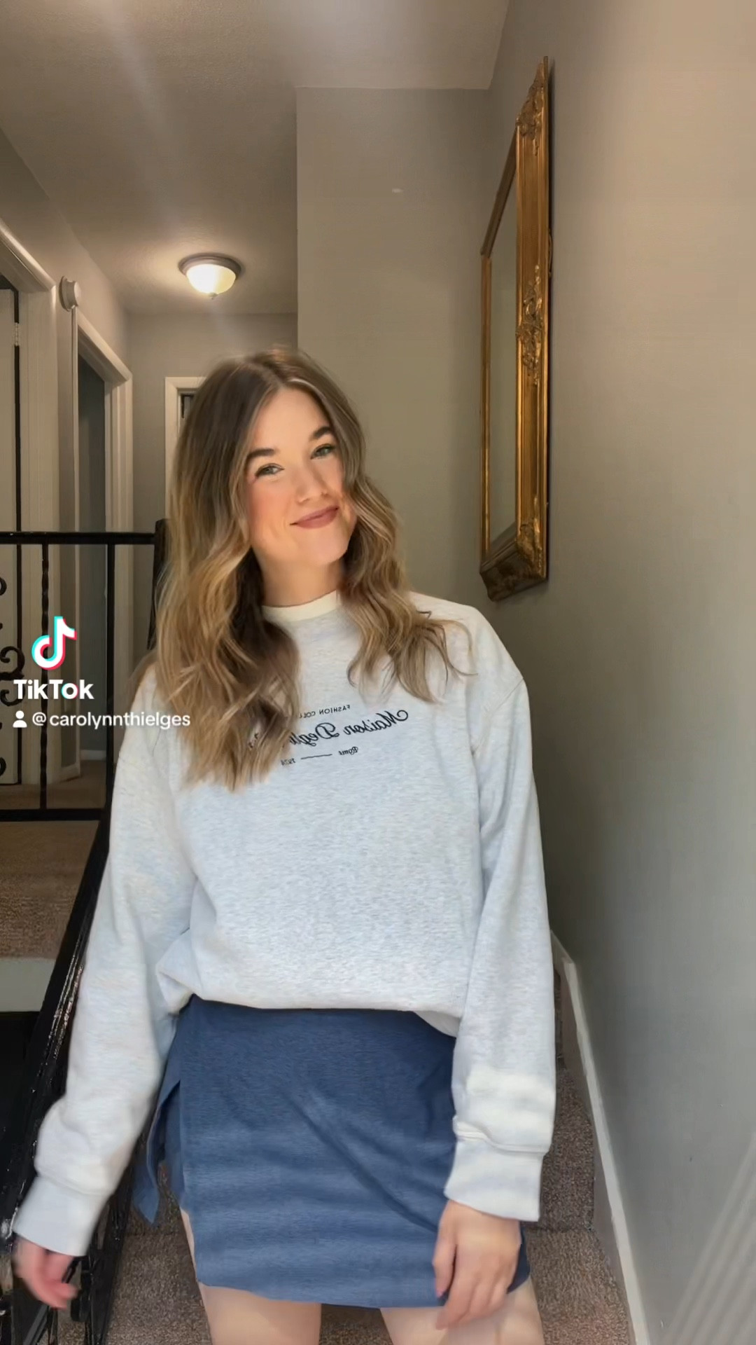 Road trip outfit 🚗🛣️✨ wearing an embroidered sweatshirt, white boxy t-shirt, navy skort, and white tennis shoes!

(search words: white hokas, white sneakers, neutral outfit, outdoor voices, athleisure outfit, comfy transition outfit, travel outfit)

#LTKtravel

#LTKfindsunder100 #LTKfindsunder50 

#LTKSeasonal