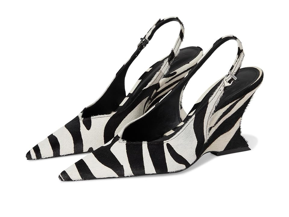 Schutz Siena Buckle Women's Shoes Zebra Print : 5.5 M, Leather | Zappos