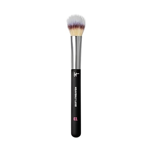 IT Cosmetics Heavenly Luxe Cream Blush Brush #3 - Face Brush for Blush Cream and Bronzer Blush - ... | Amazon (US)