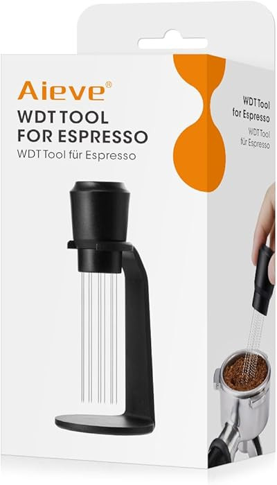 Aieve WDT Tool Espresso, Distribution Tool Espresso Accessories, 10 Needle Coffee Stirrer with St... | Amazon (US)