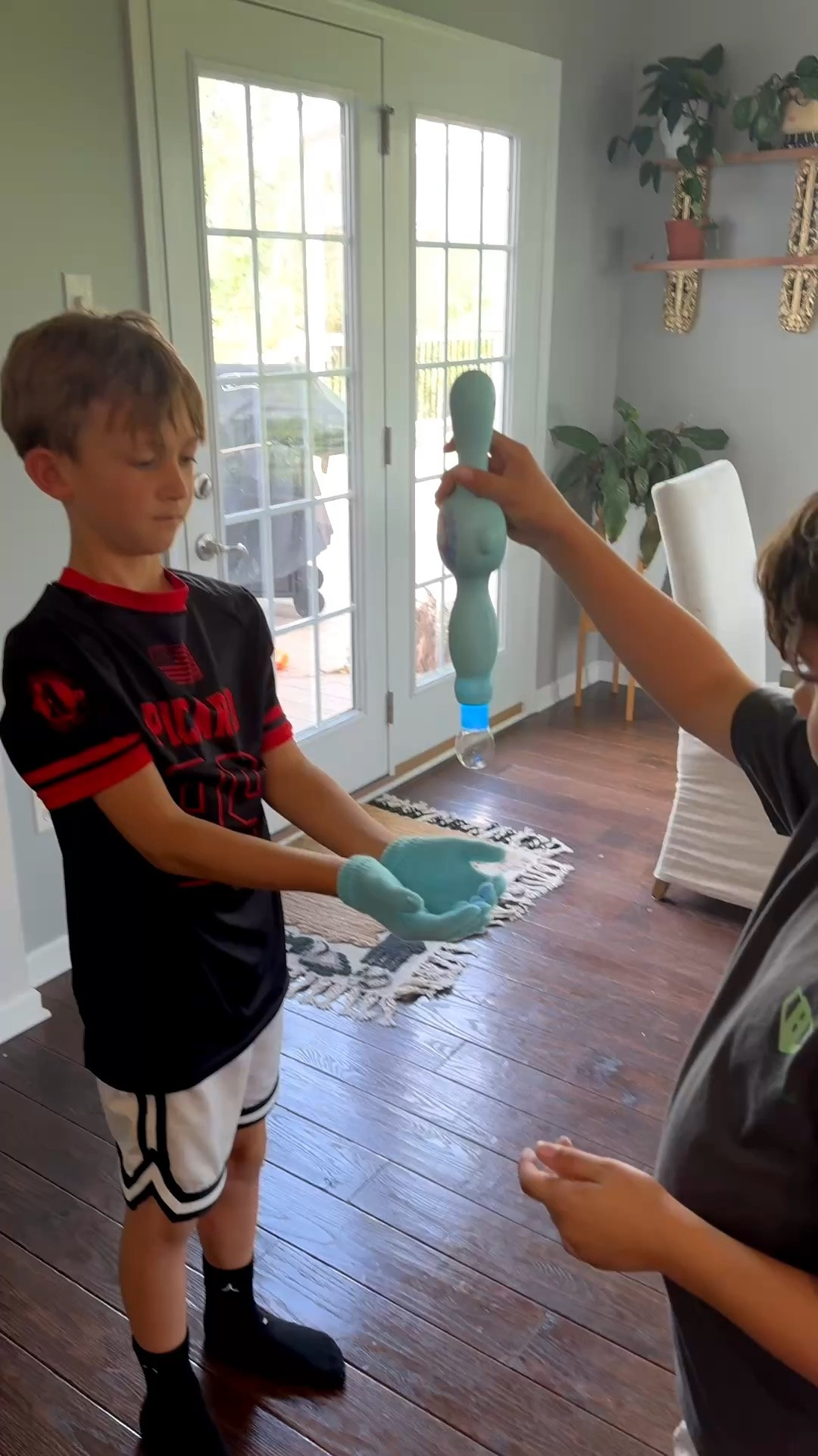Interactive bubble wand that lets you bounce and play with fog bubbles

#LTKActive #LTKmomlife #LTKKids