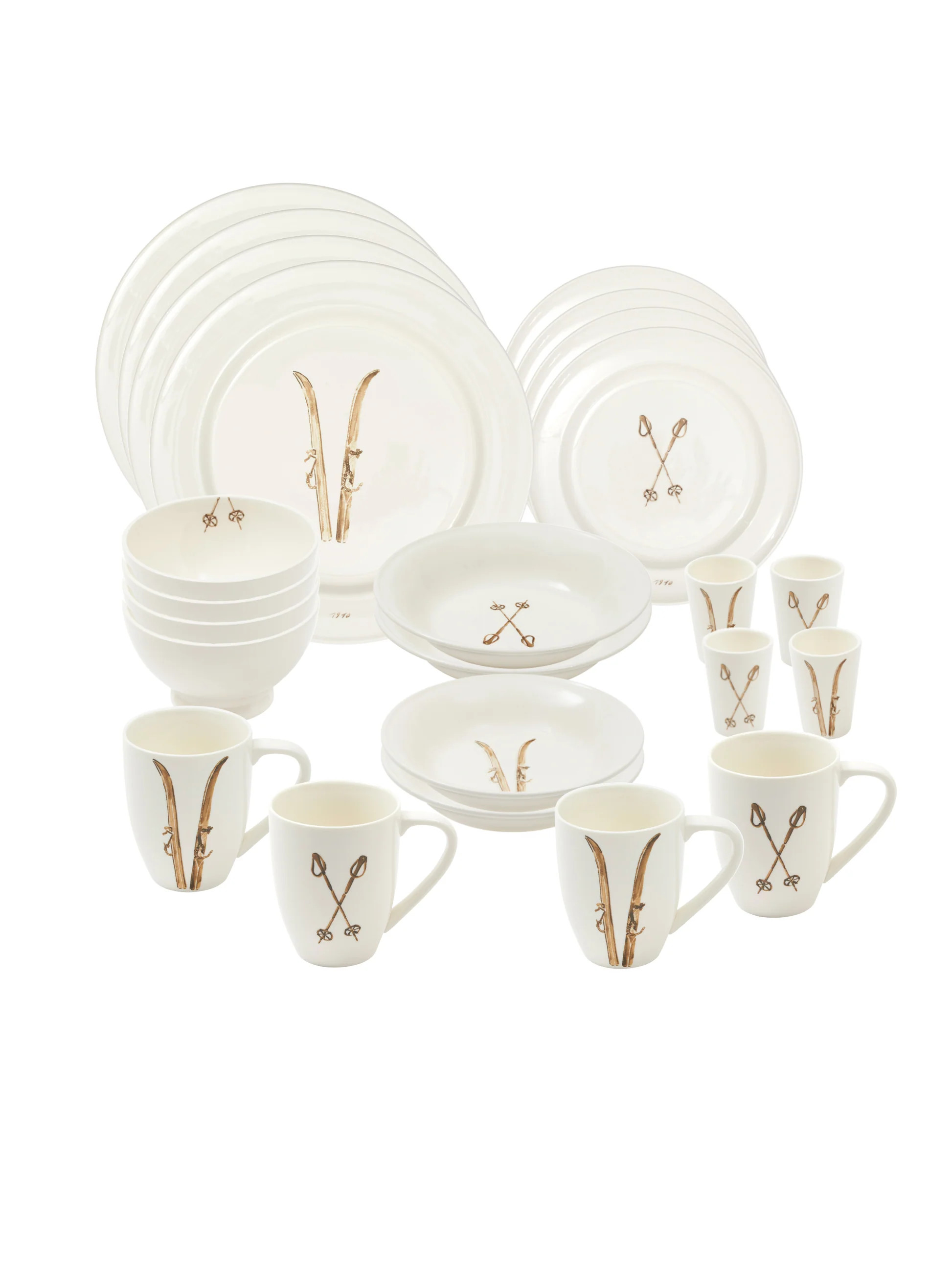 Chehoma Acentielle Ski Dinnerware Set | Weston Table