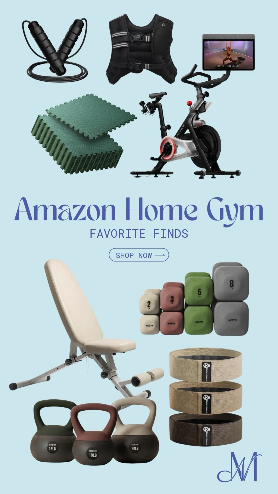 IF GETTING TO THE GYM FEELS LIKE TOO MUCH - home gym essentials!!! 

Simple equipment that fits small spaces! Easy to grab & quick to use! 
Perfect for busy days & staying consistent at home. I use these weekly & they’ve made working out feel so goooood!

Shop my Amazon home gym finds on my LTK 🤍

amazon home gym essentials, at home workout finds, amazon fitness equipment

#LTKActive #LTKselfcare #LTKfitnessgoals