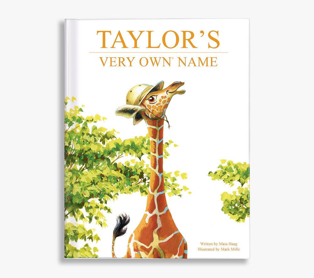 My Very Own Name Giraffe Personalized Book | Pottery Barn Kids