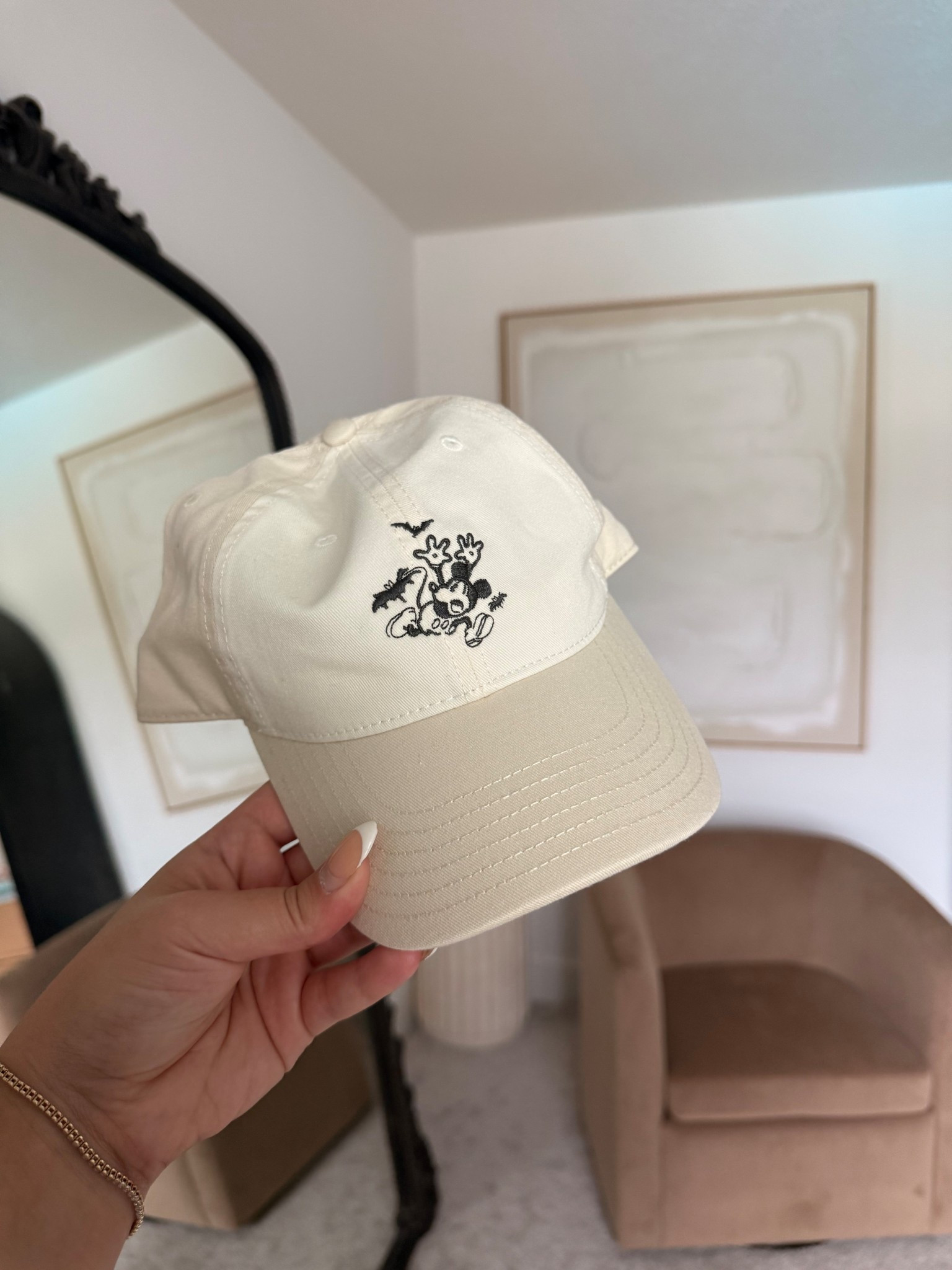 Halloween Disney hat
-
-
-
Women’s fashion, women’s accessories, seasonal fashion, baseball hat, American eagle, Halloween, Halloween fashion, seasonal style, ootd

#LTKFindsUnder50 #LTKSeasonal
