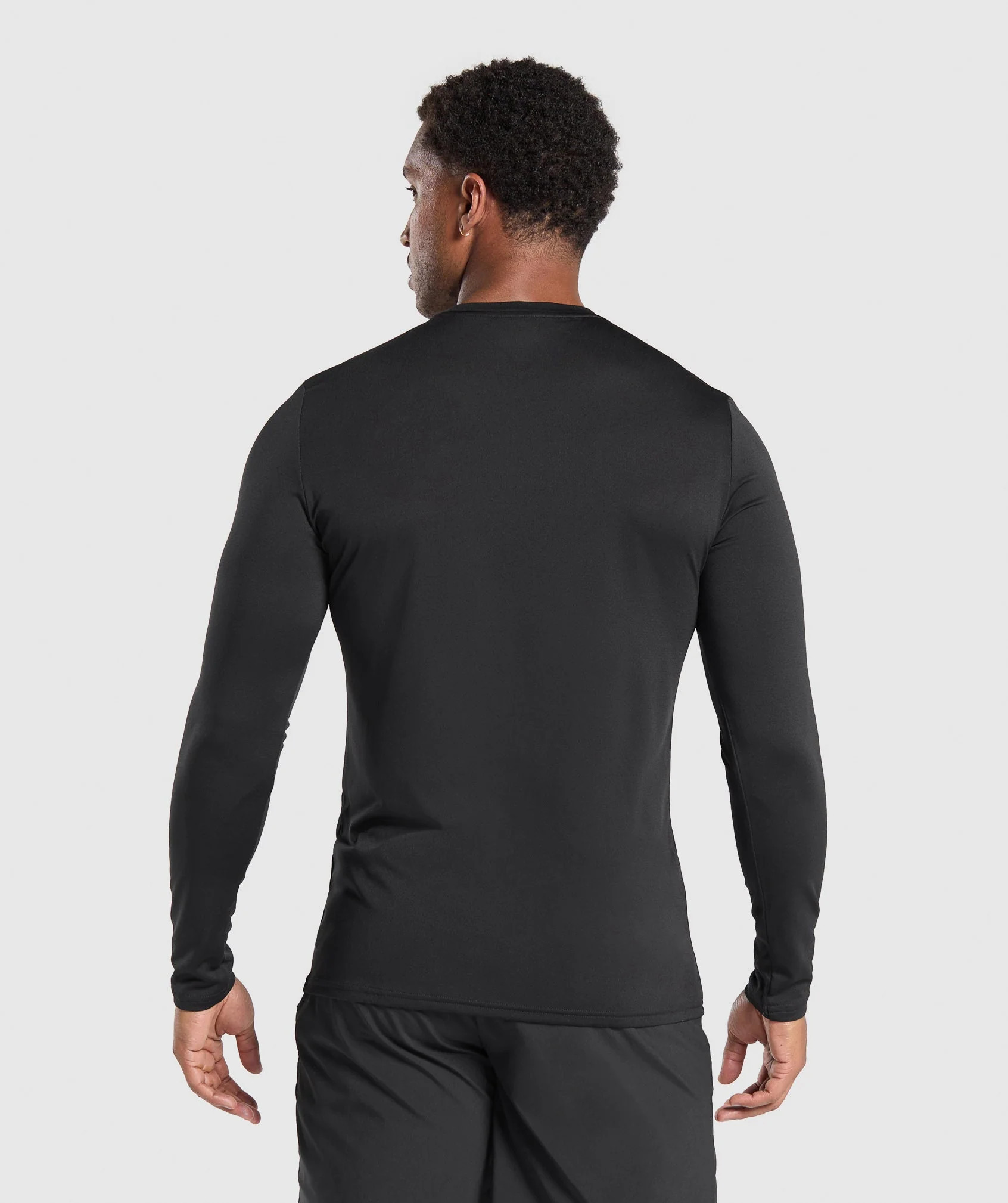 Gymshark Arrival Long Sleeve T-Shirt - Black | Gymshark US