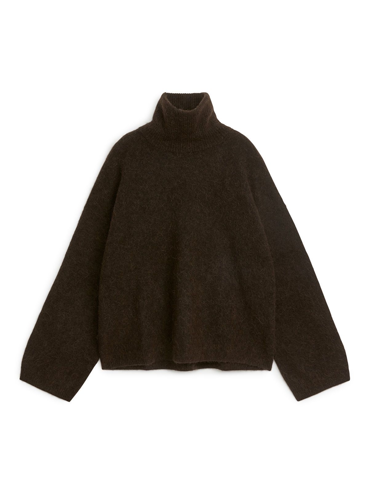 Wool-Alpaca Roll-Neck Jumper | ARKET (US&UK)