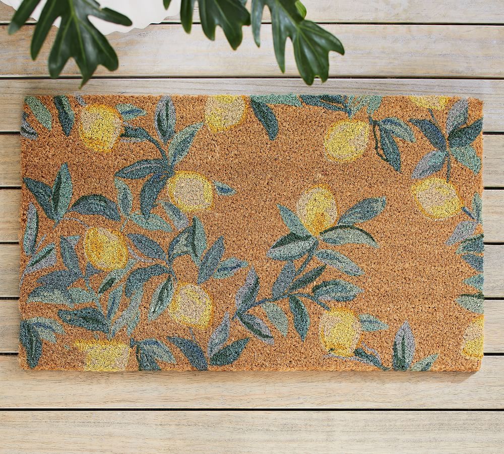 Rebecca Atwood Lemons Doormat | Pottery Barn (US)