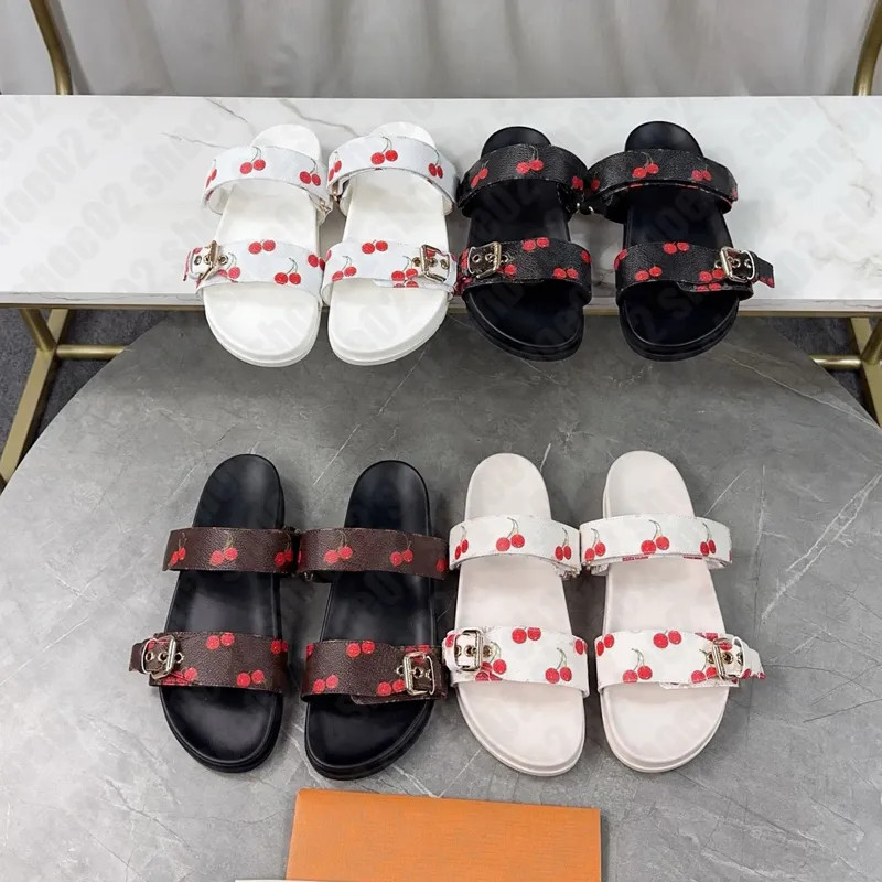 LL uisittonsandals Designer sandals Men and Women Slippers brown slides Summer Flats Sexy real le... | DHGate