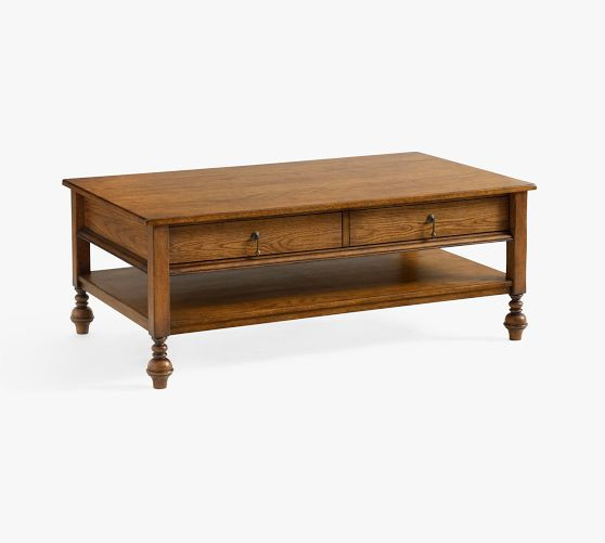Summerville Rectangular Coffee Table (48") | Pottery Barn (US)