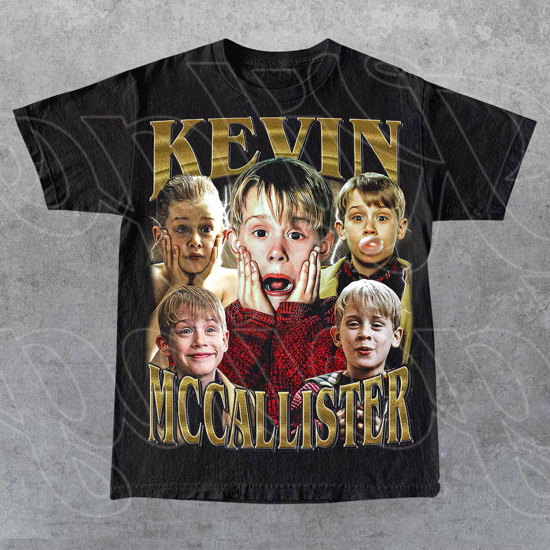 Kevin Mccallister – Home Alone Movie Tee – Macaulay Culkin 90s Christmas Comedy Graphic Shirt... | Etsy (US)