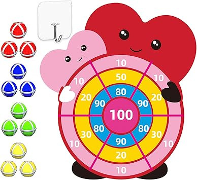 Valentines Day Gifts for Kids - 30” Large Dartboard Game - Valentine Gift Toys Exchange for Boy... | Amazon (US)