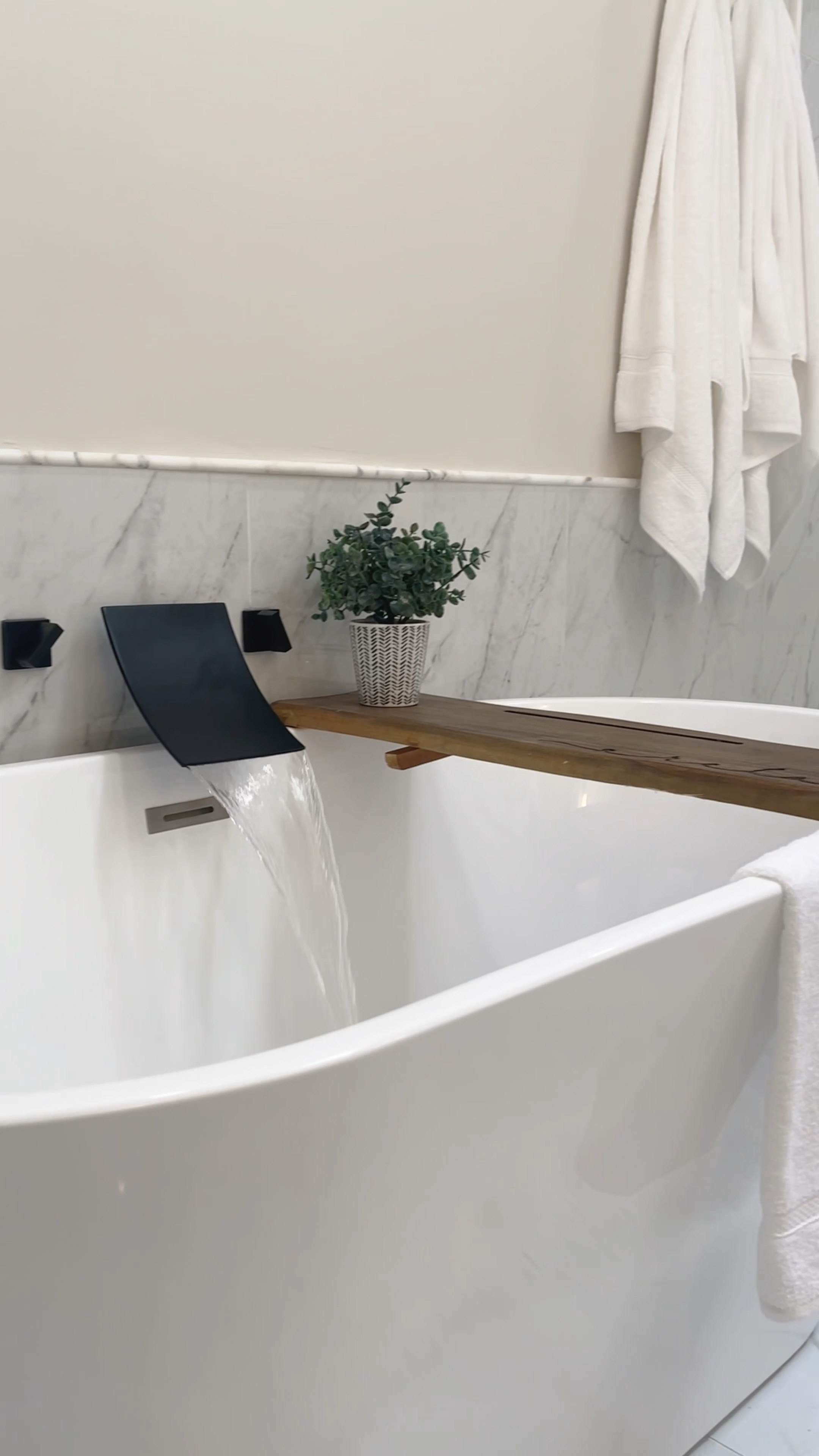 Freestanding tub // bathroom remodel // curbless shower // home remodeling // new bathroom // bathroom ideas 

#LTKhome #LTKFind #LTKunder100