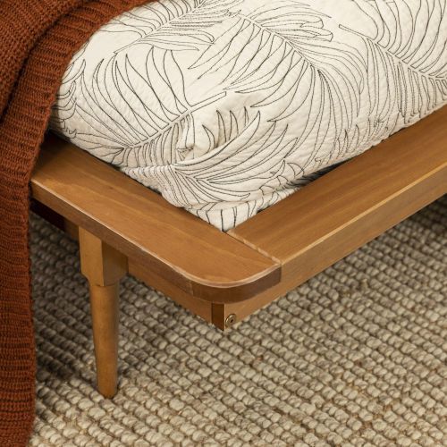 Walker Edison Furniture Co. Queen Caramel 92 Inch Spindle Bed Bqspinca | Bellacor | Bellacor