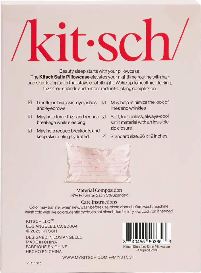 Standard Satin Pillowcase | Nordstrom Rack