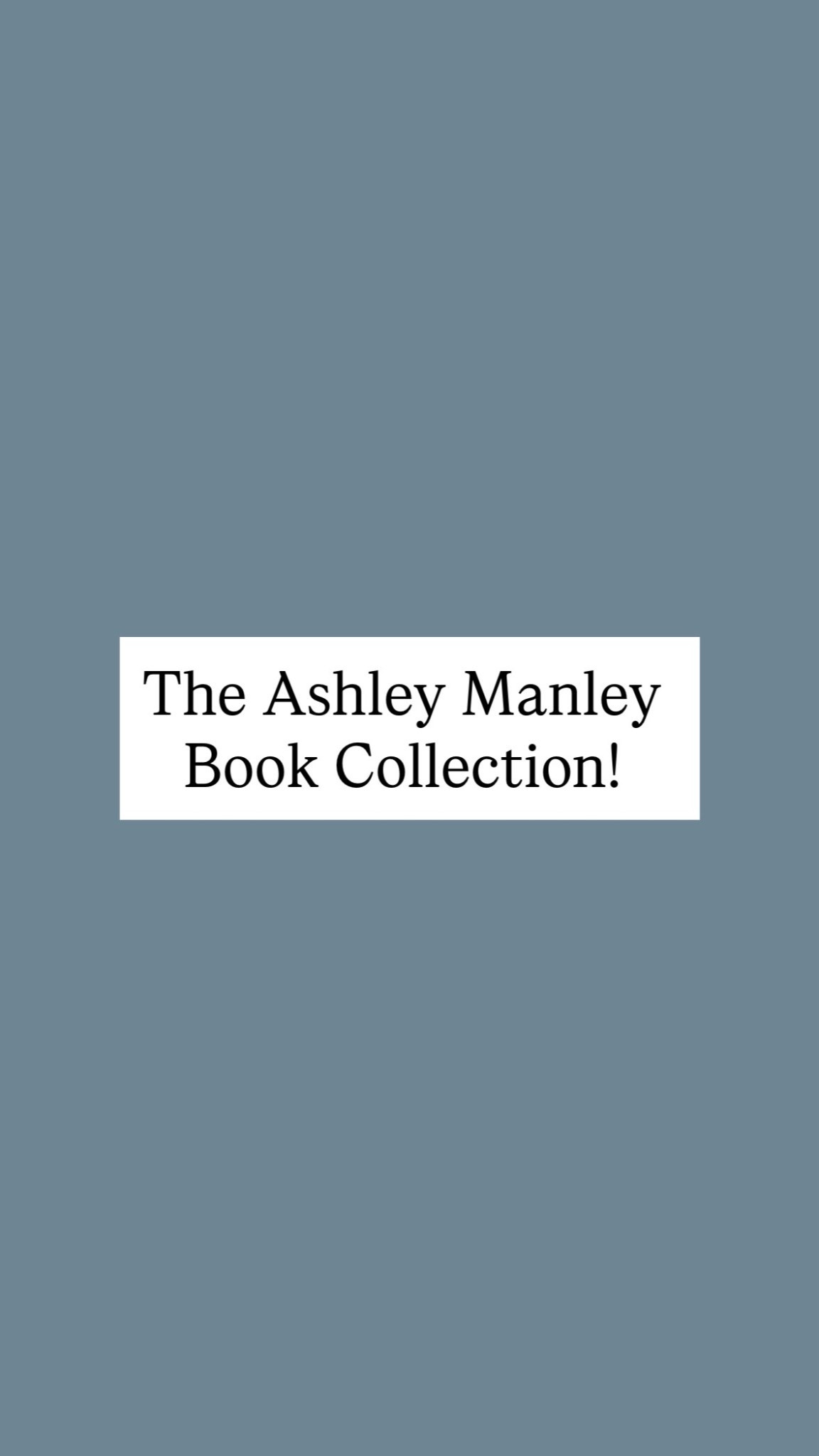 One of the best things that have happened in 2025 was discovering Ashley Manley. Her books are heartfelt and beautiful. They tell stories of women I feel like I know. Hope you grab a copy for yourself! 