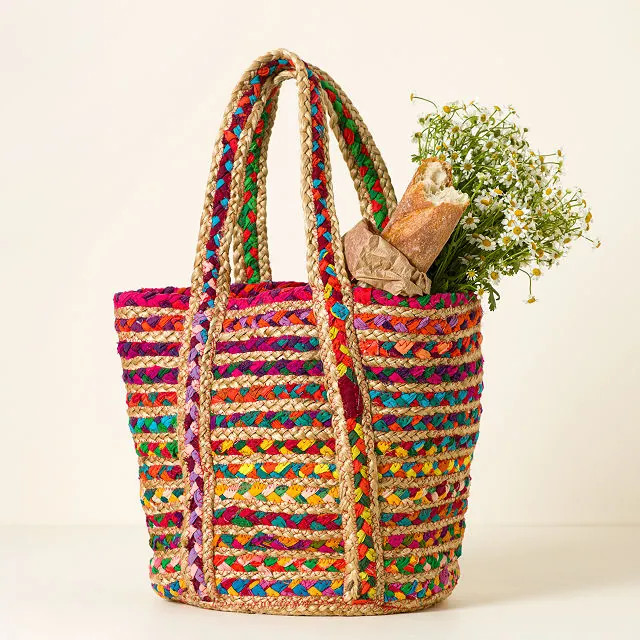 Repurposed Sari Tote Bag | UncommonGoods