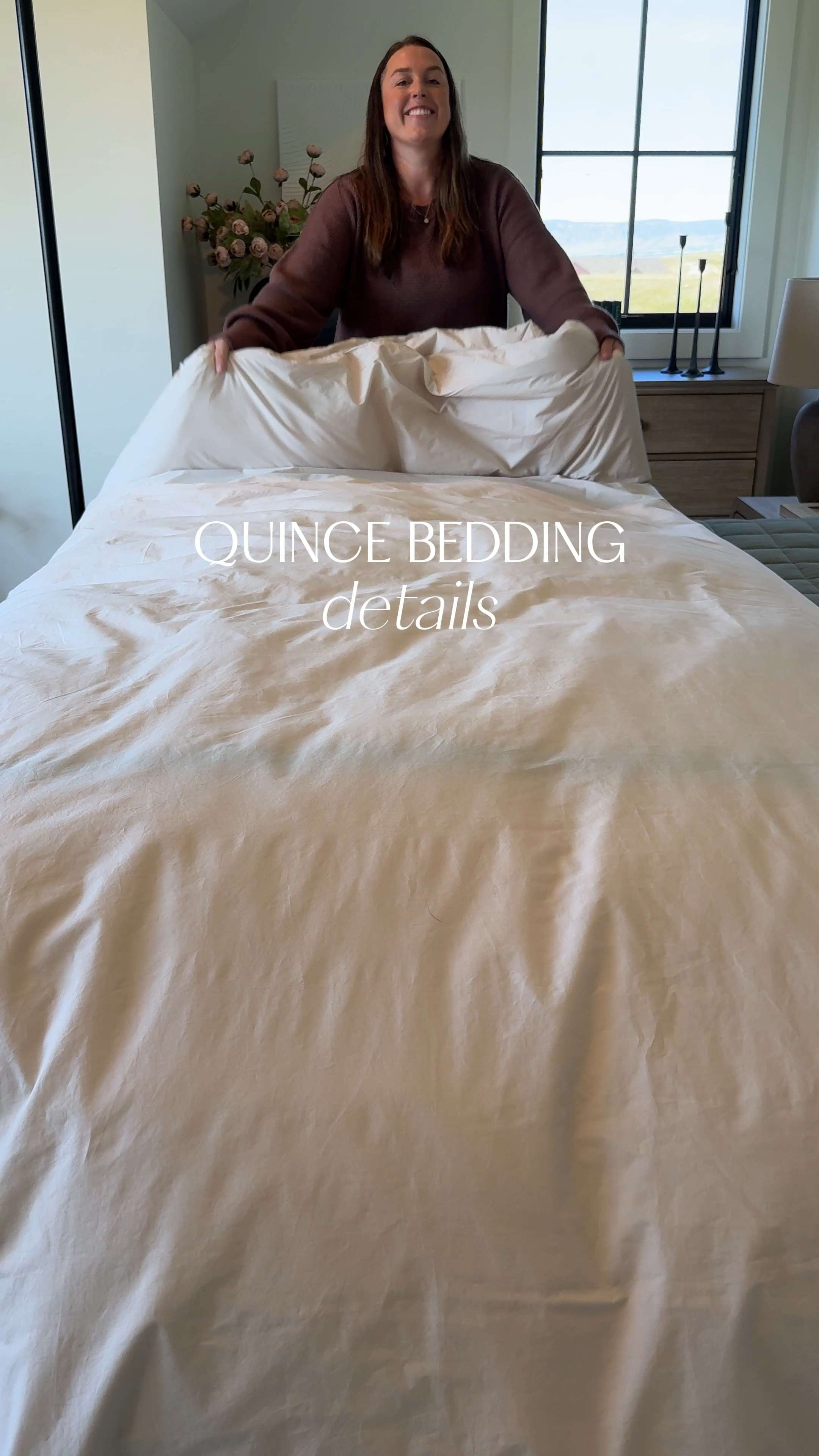 I recently refreshed my bedding with @onequince! It was time, so I got a new duvet cover in that was neutral and could be used with many other colors. I agonized over Percale vs. Bamboo for this duvet cover, and ended up going with the Percale. It has that fresh off the clothesline feel, smooth and structured soft vs. the bamboo that is more of a buttery, melting softness. I opted for the bamboo fabric for my sheets — my husband loves these, especially during summertime when it’s hot. Then I used my (and your) favorite Airy Guaze Box Quilt in Olive, with a new Airy Guaze blanket, also in Olive, on top. 

Pro tip — turn the blanket diagonally to get that draped onto the floor look — this is a king, but turning it diagonally makes it so much bigger and gives it that drapey feel!


Bedroom design, bedroom decor, spring refresh, summer refresh, master bedroom, luxury bedding

#ltkhome #liketkit @shop.ltk @onequince #quincepartner
 

 #LTKHome
