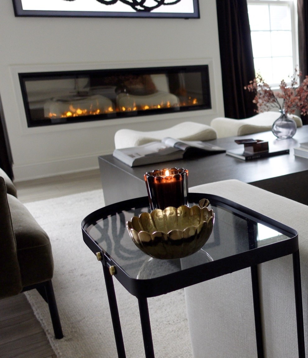 Beautiful fluted chocolate brown glass candle. Gives off an amber glow at night. 

#LTKSeasonal #LTKU #LTKHome