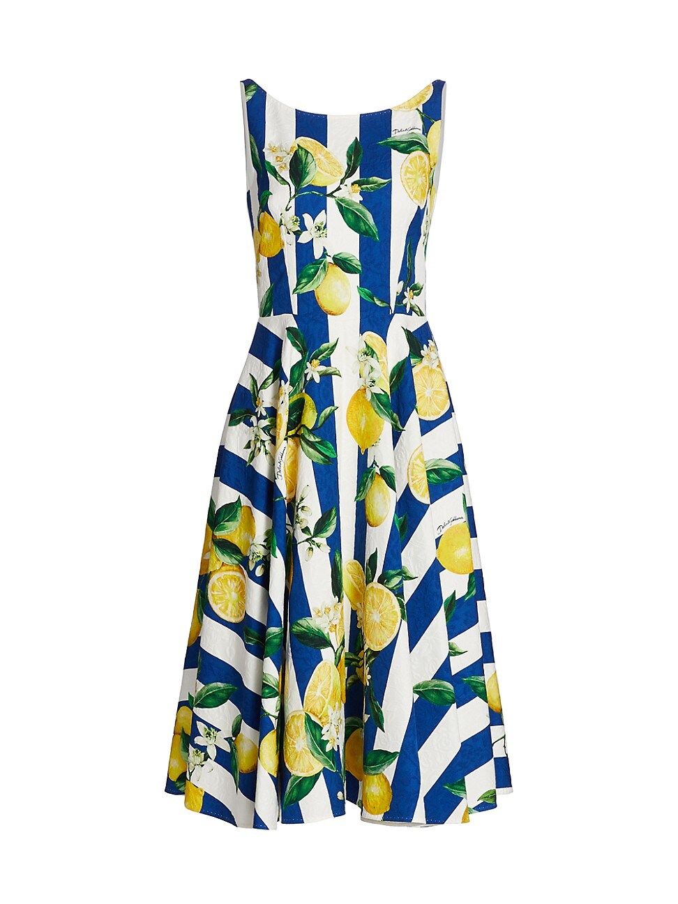 DOLCE & GABBANA Limoni Print Dress | Saks Fifth Avenue