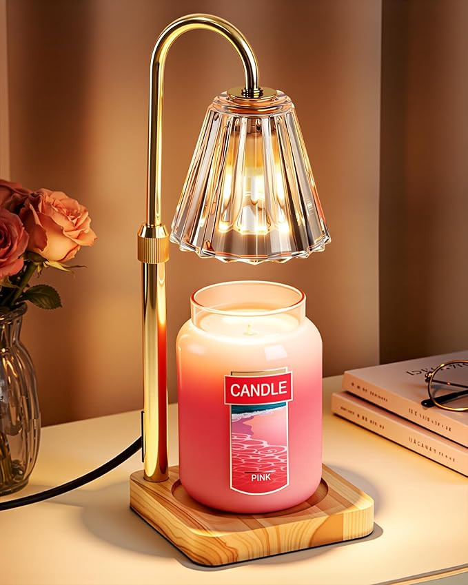 Marycele Candle Warmer Lamp with Timer Dimmer for Yankee Candles Adjustable Height, Birthday Gift... | Amazon (US)