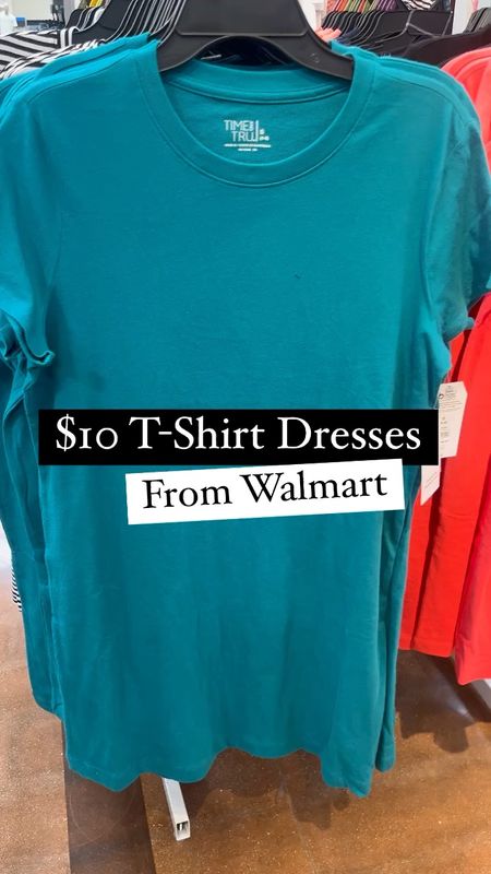 New t-shirt dress from Walmart! Just $10!! 

#LTKstyletip #LTKfindsunder50