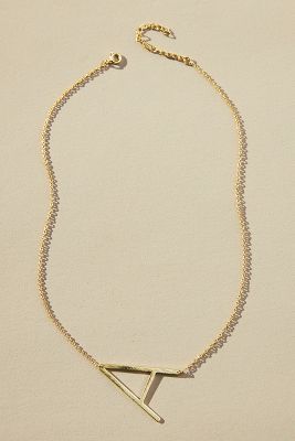 Monogram Pendant Necklace | Anthropologie (US)