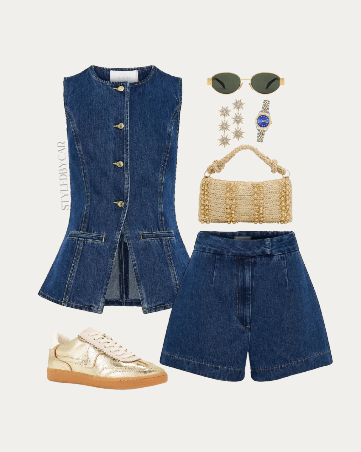4th of July Outfit Inspo - This denim set is soooo cute!

#LTKItBag #LTKShoeCrush #LTKStyleTip