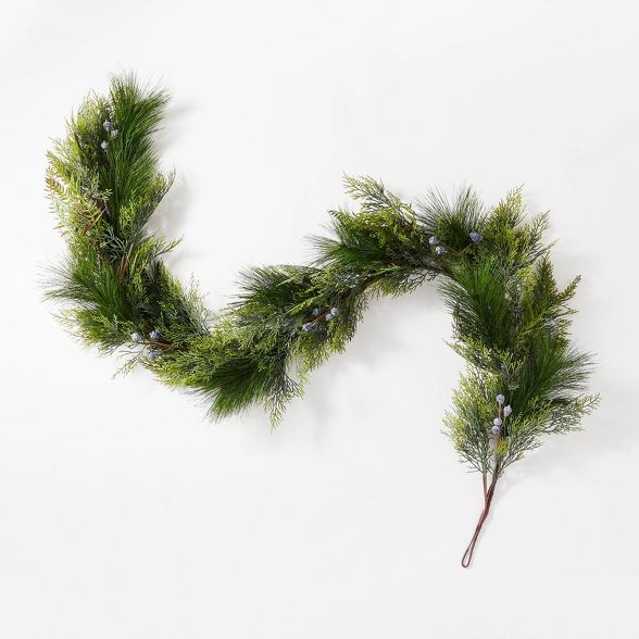 6' Long Needle and Blueberry Garland - Threshold™ designed with Studio McGee | Target