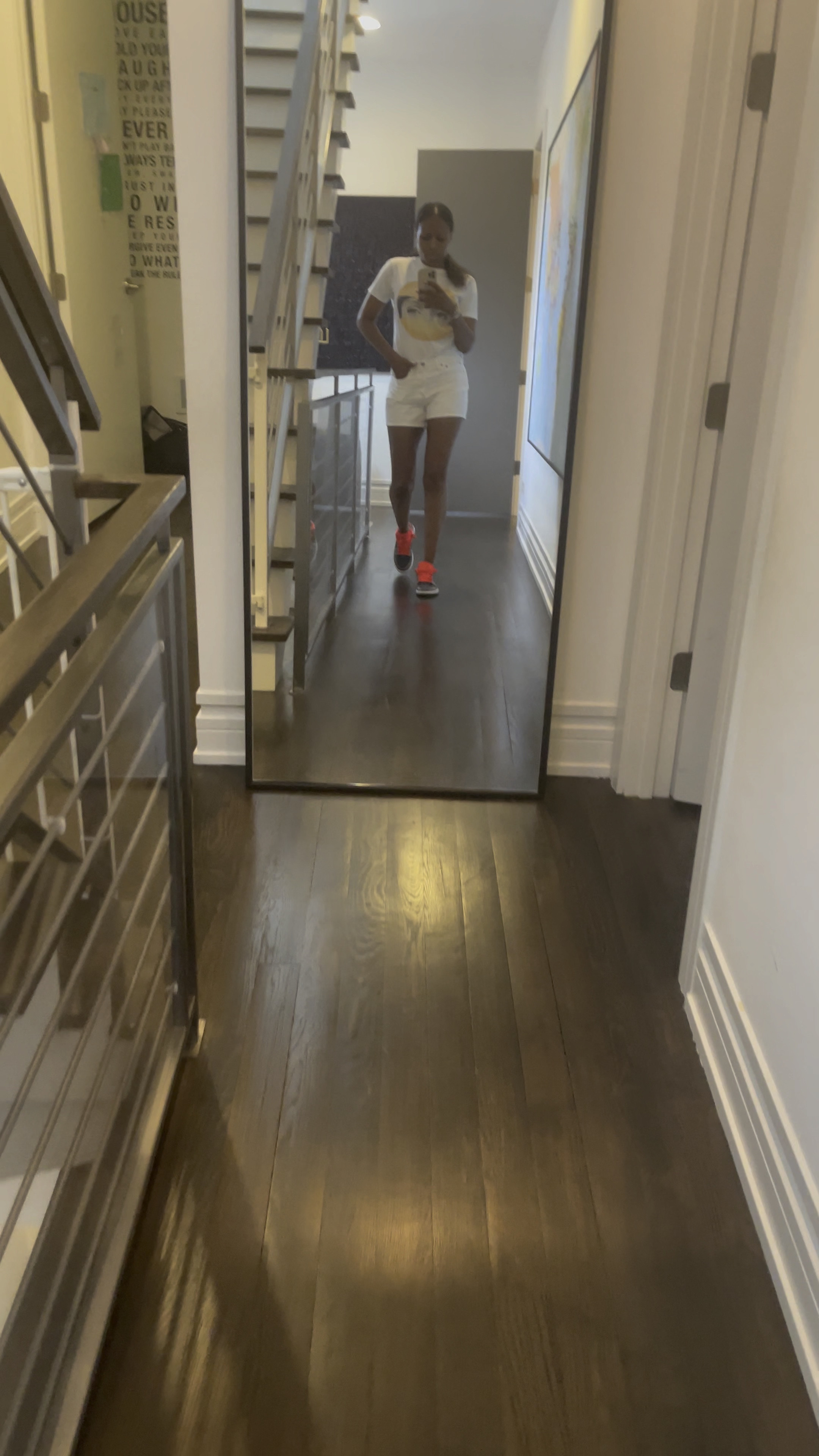 Summer Shorts! #whitedenimshorts are my fave in the summer.  I am a #denimshorts fan.  Wearing size 26 in my shorts.  I love #airjordans year round 

#LTKtravel #LTKSeasonal #LTKstyletip