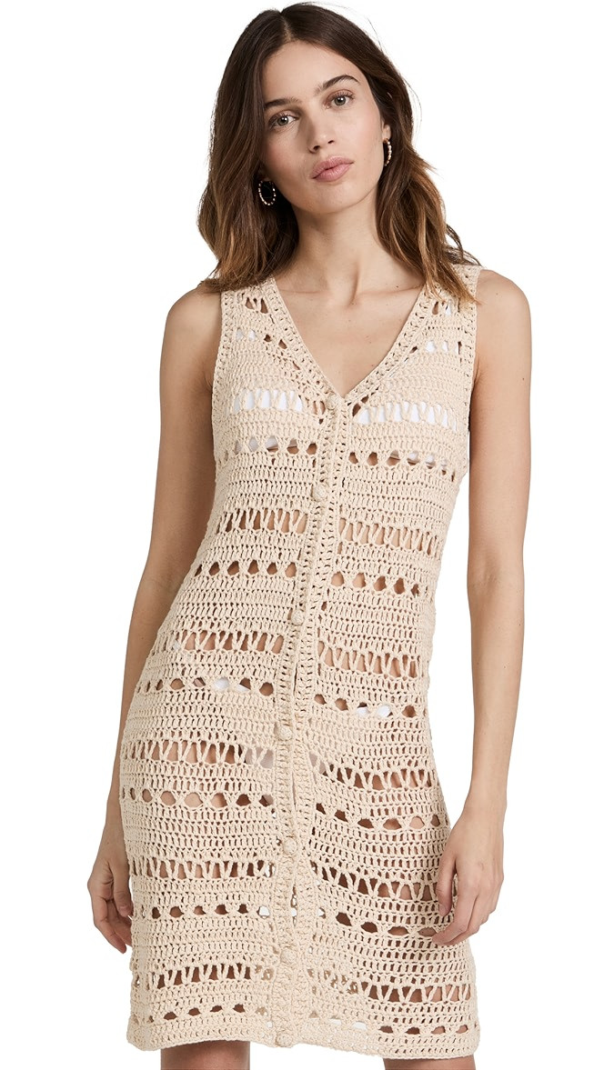 Roxie Crochet Mini Dress | Shopbop
