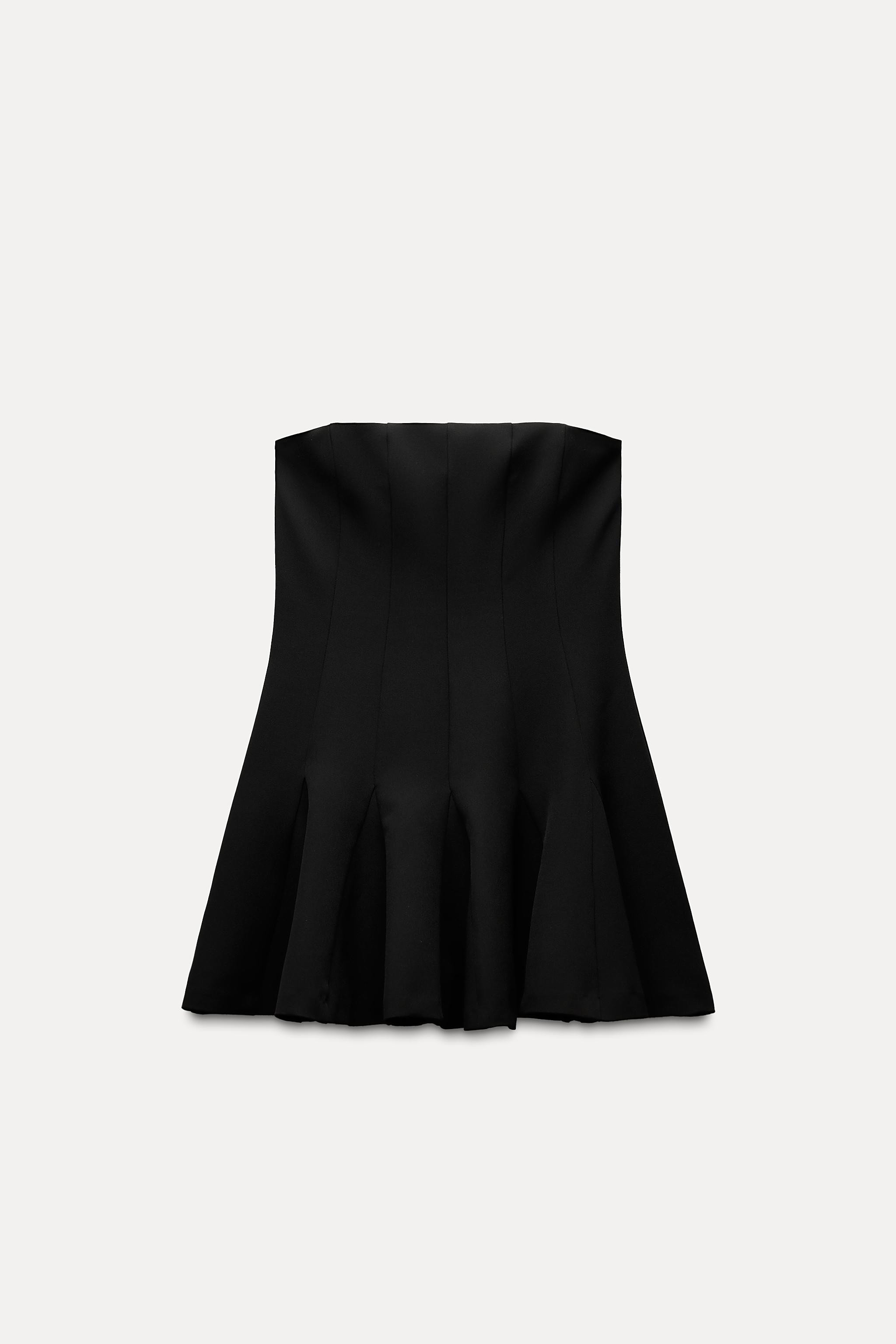 GODETS SHORT DRESS | Zara US