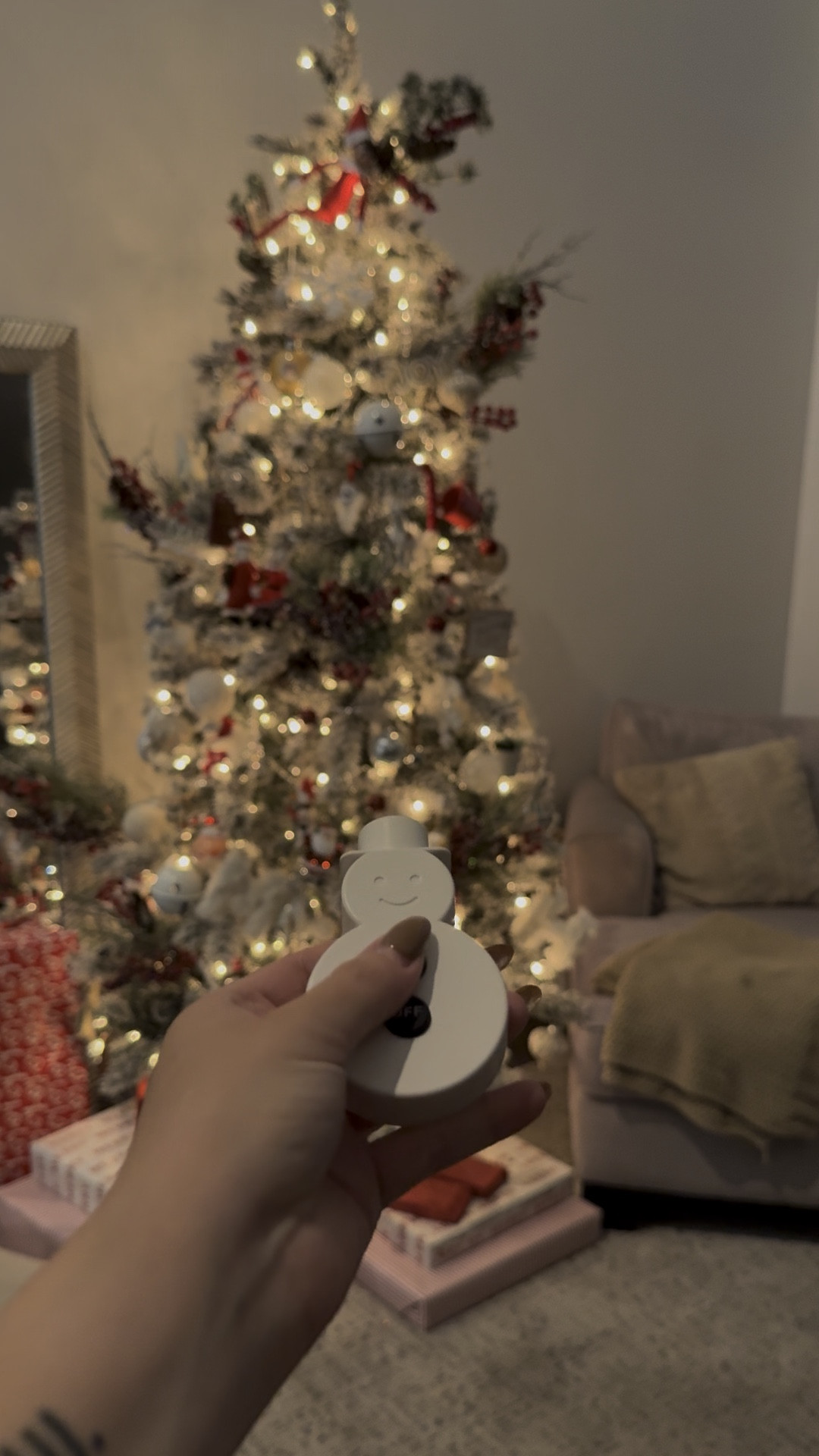 Snowman Christmas Tree Remote ☃️🎄

#LTKHoliday #LTKSeasonal