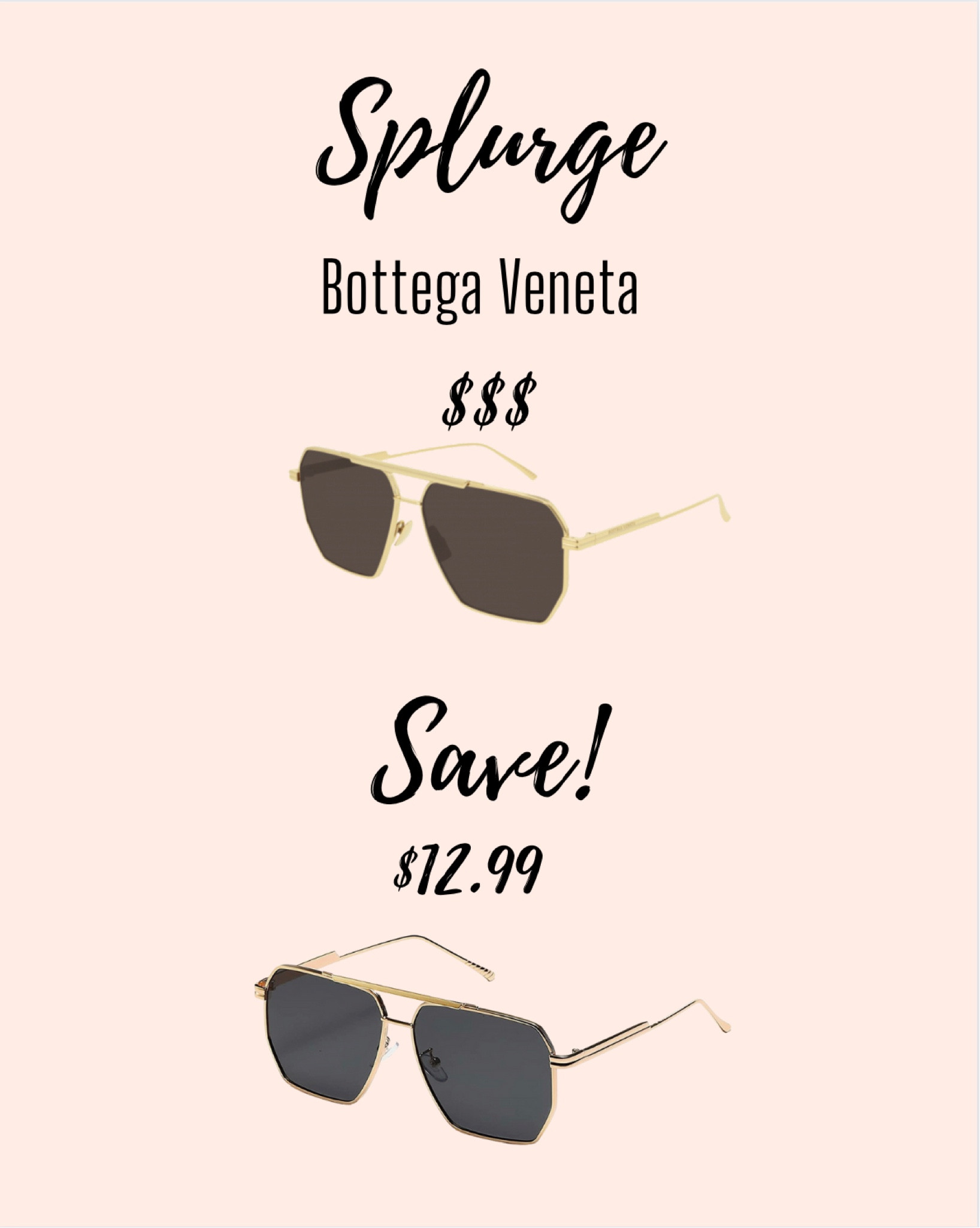 Bottega Veneta sunglass dupes, sunglass dupe, aviator glasses, Amazon sunglasses 

#LTKFind #LTKunder50