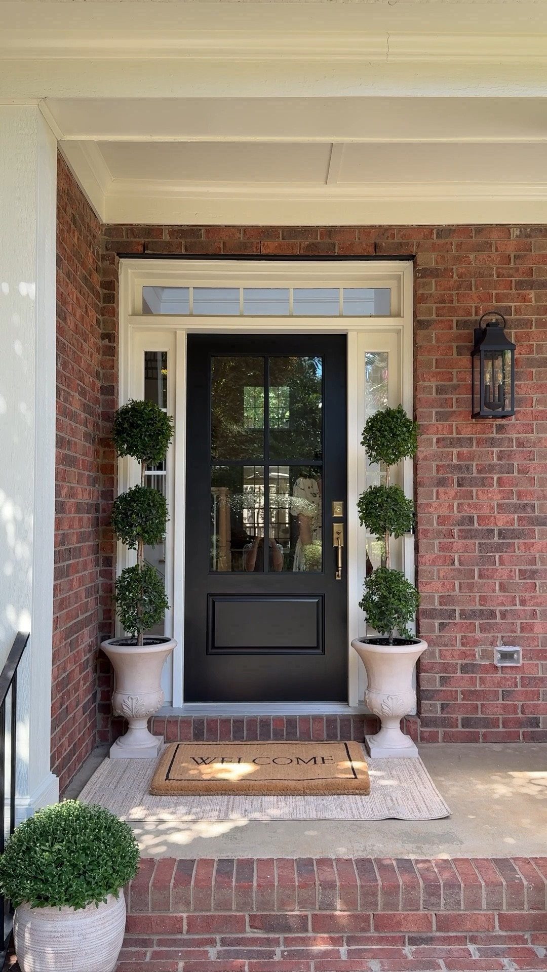New front door and front porch decor! Absolutely love these affordable planters

#LTKSeasonal #LTKHome