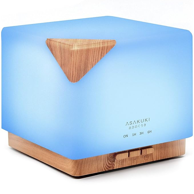ASAKUKI 700ml Premium, Essential Oil Diffuser, 5 in 1 Ultrasonic Aromatherapy Fragrant Oil Vapori... | Amazon (US)