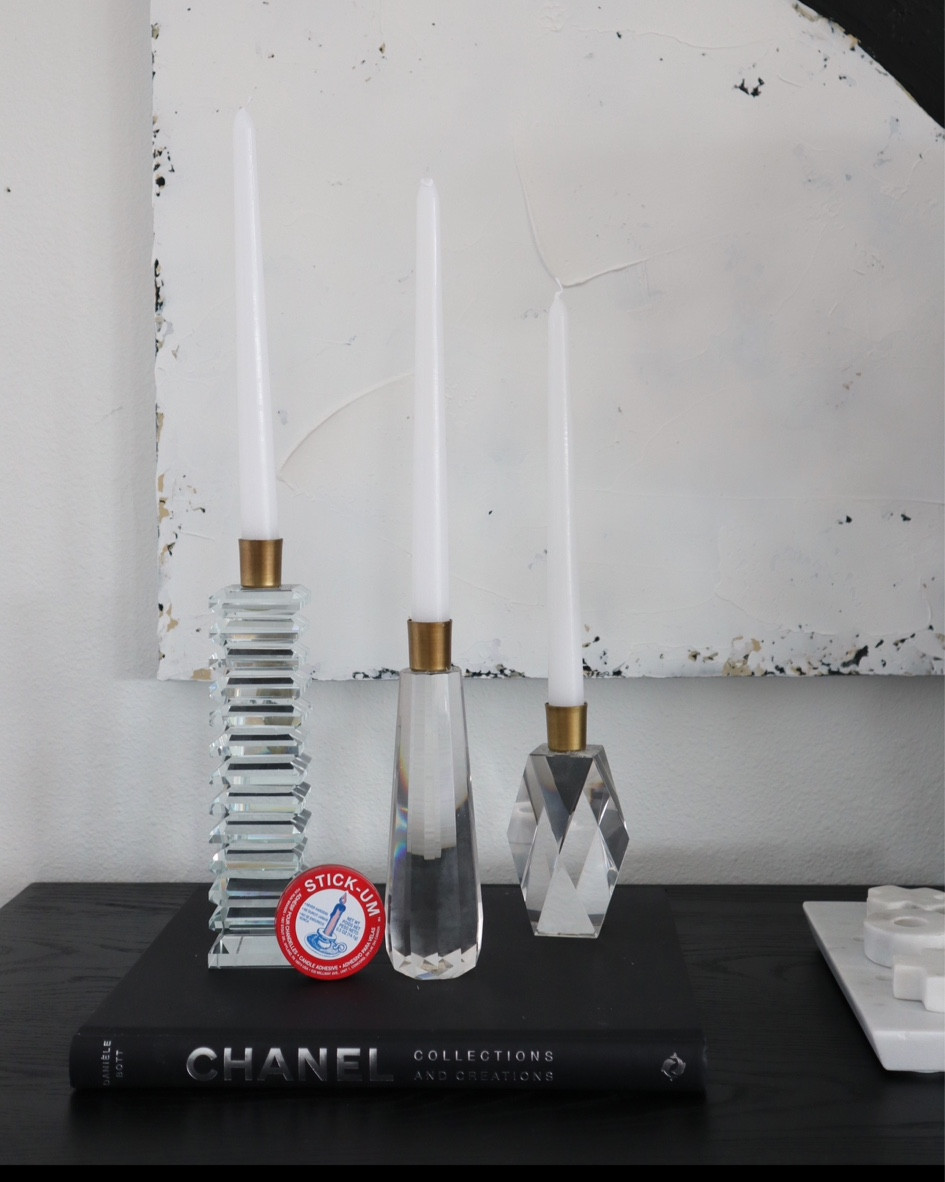 Do you taper candles always lean? If so, I found the perfect solution! Rub this wax on the bottom of your taper candle and it’ll work like a charm!!

Home, tips

#LTKstyletip #LTKhome #LTKFind