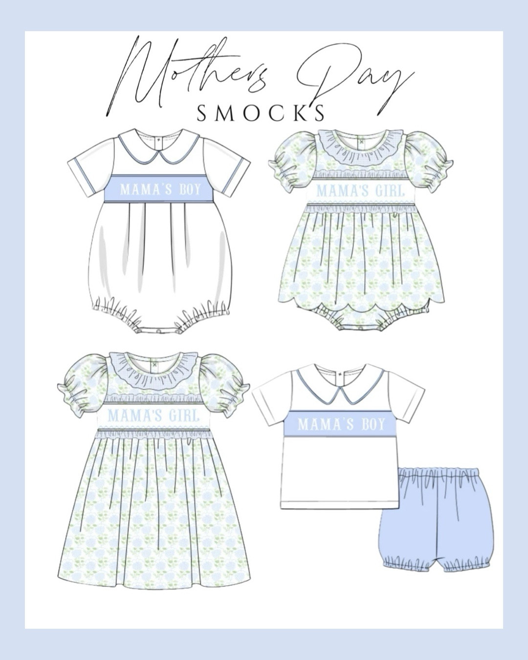 Save with code JJM10

Mother’s Day smocked outfits for littles 

Swipe for IRL photos 

#LTKmomlife #LTKBaby #LTKKids