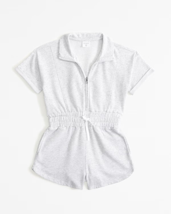 girls short-sleeve terry romper | girls dresses & rompers | Abercrombie.com | Abercrombie & Fitch (US)