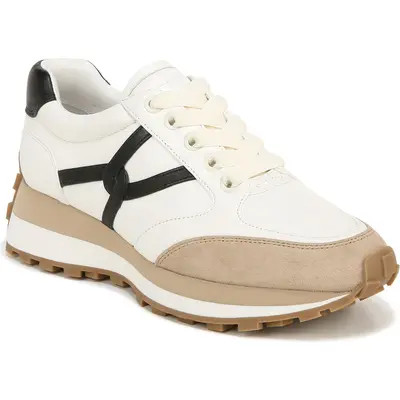 Veronica Beard Valentina Sneaker in Coconut/Black at Nordstrom, Size 6.5 | Nordstrom
