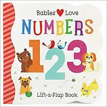 Babies Love Numbers Chunky Lift-a-Flap Board Book (Babies Love) | Amazon (US)