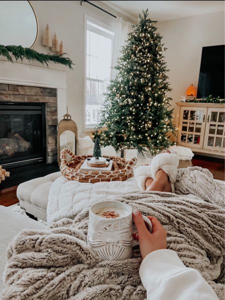 Cozy holiday home, holiday decor, cozy holiday decor, Christmas decor, cozy Christmas decor, Christmas mug, holiday mugs, cozy blankets 

#LTKHoliday #LTKhome #LTKSeasonal