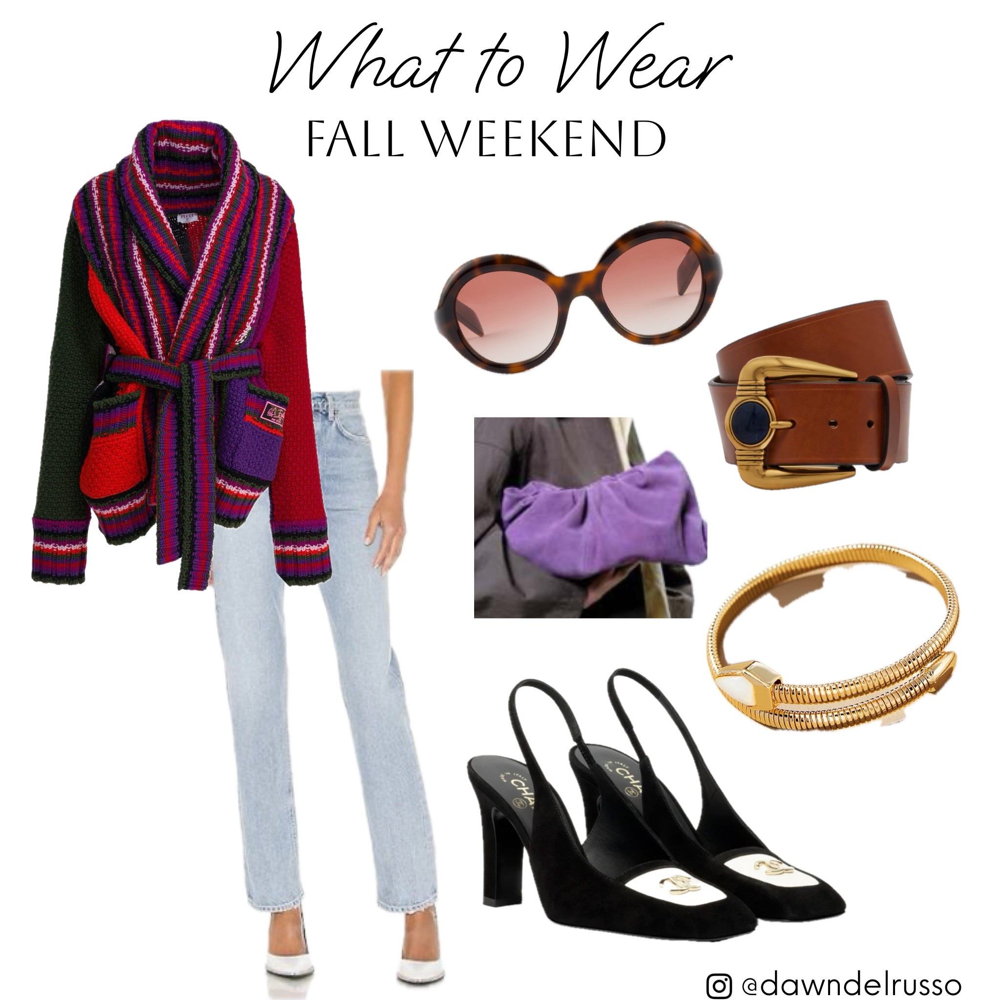 Wh as t to wear chill fall weekend look
