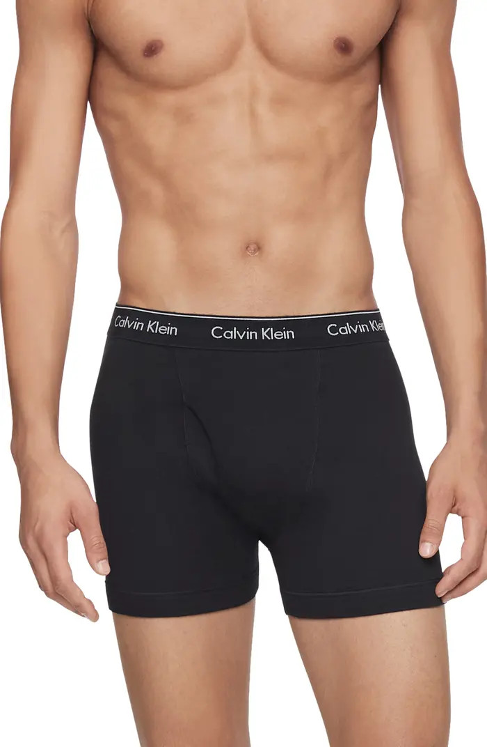 Calvin Klein Classics 3-Pack Cotton Boxer Briefs | Nordstrom | Nordstrom