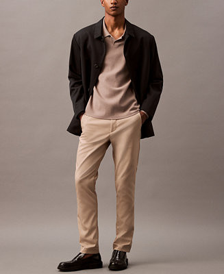 Calvin Klein Men's Slim-Fit Modern Stretch Chino Pants - Macy's | Macy's